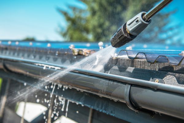 Gutter Pressure Washing in Lafayette