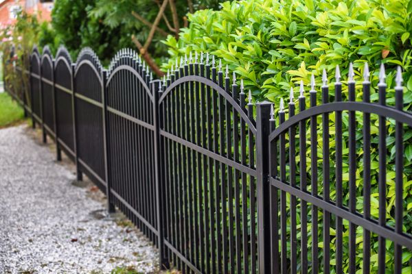 Iron Fence Pressure Washing in Lafayette