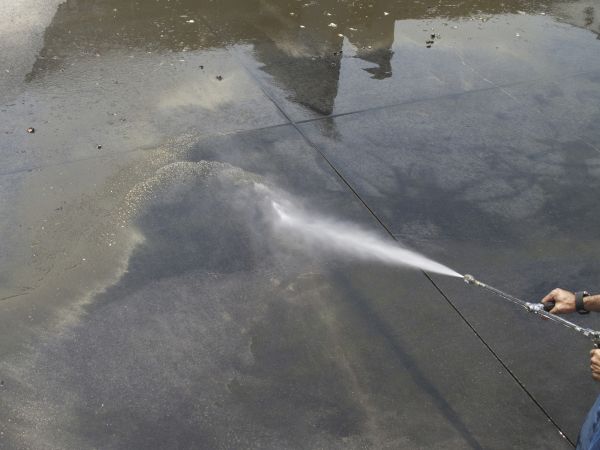 Exterior Floor Cleaning in Lafayette