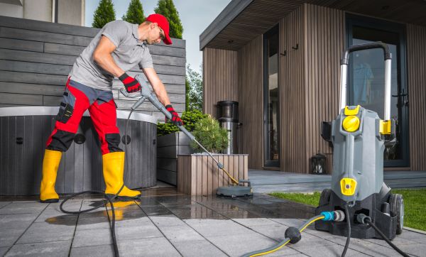 Concrete Patio Washing in Lafayette