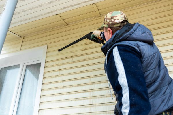 Vinyl Siding Pressure Cleaning in Lafayette