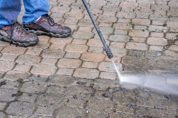 Stone Patio Cleaning in Lafayette