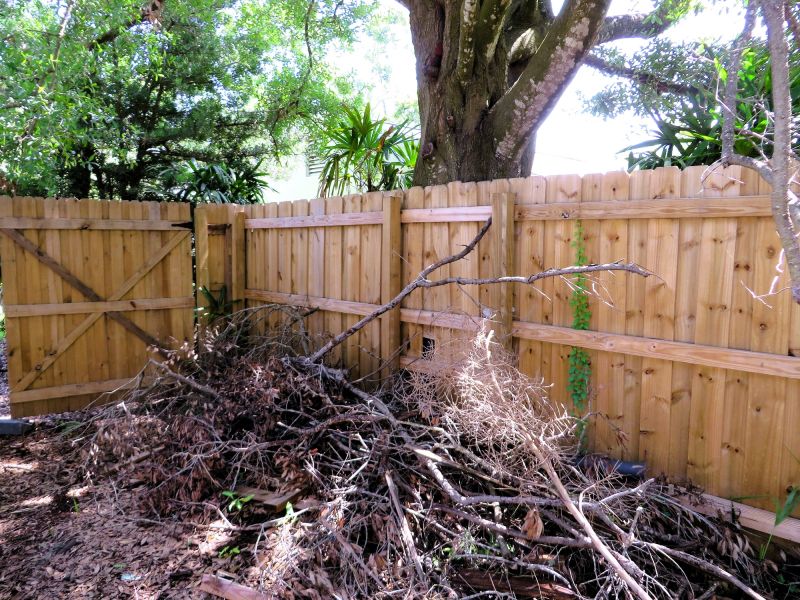 Fence Dirt Removal