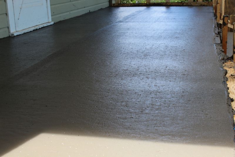 Porch Concrete Sealing detail